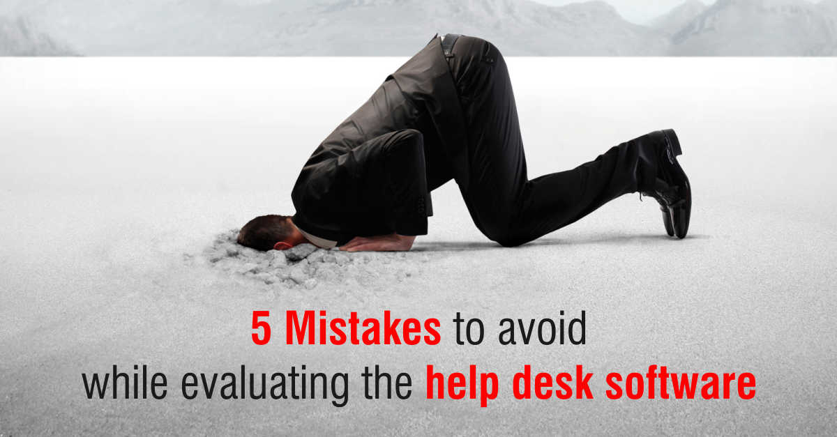 5 mistakes help desk