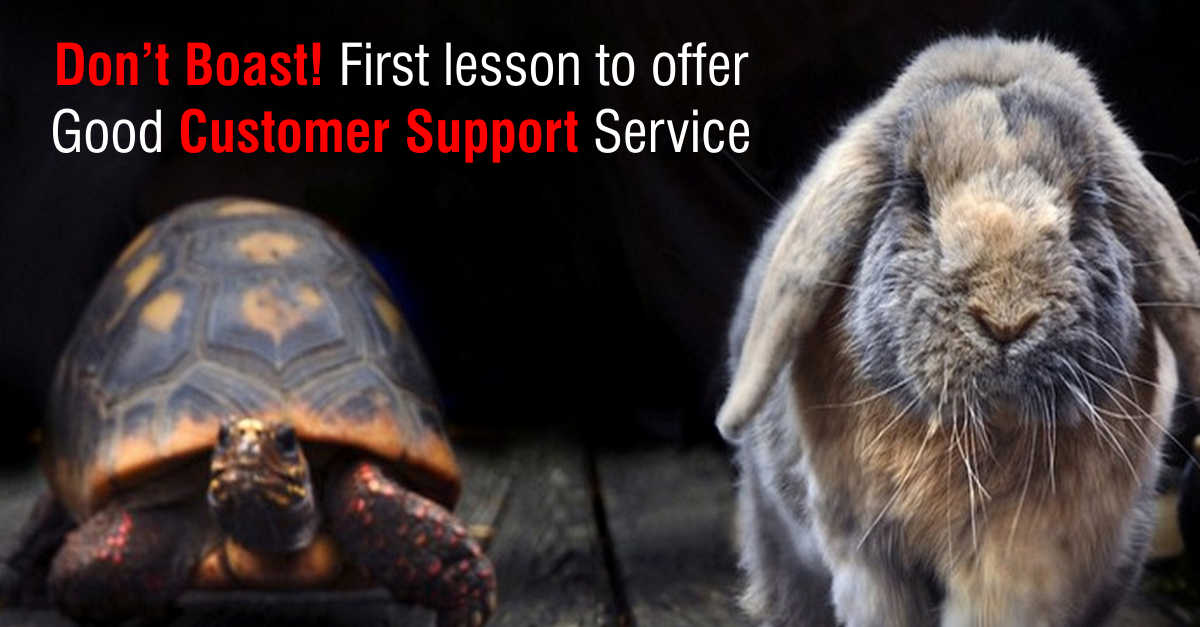 Lesson for Good Customer Support Service