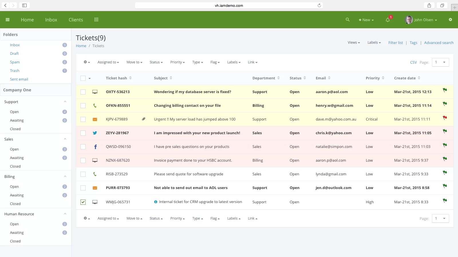 Vision Helpdesk V4 Screenshot Teaser