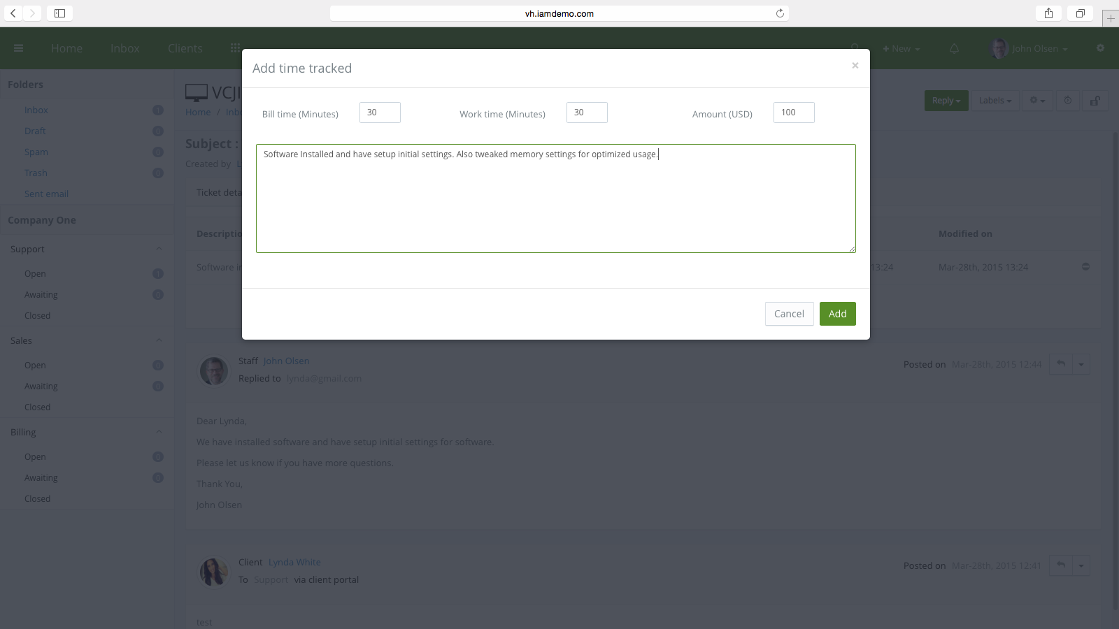 ticket tracking