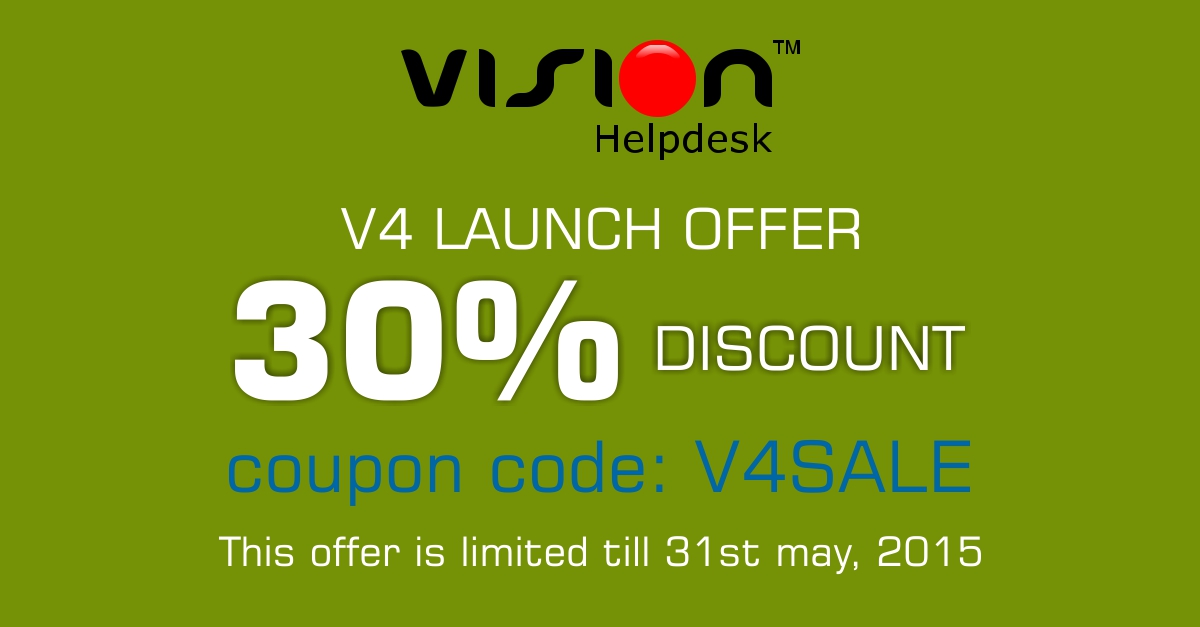 vision helpdesk discount coupon