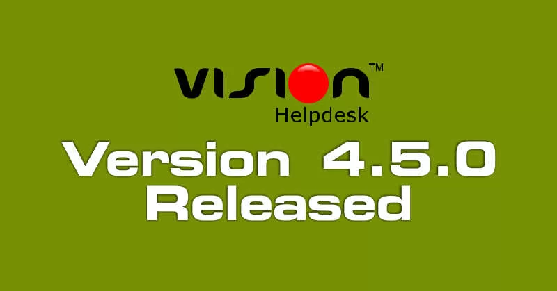 Vision Helpdesk V4.5.0