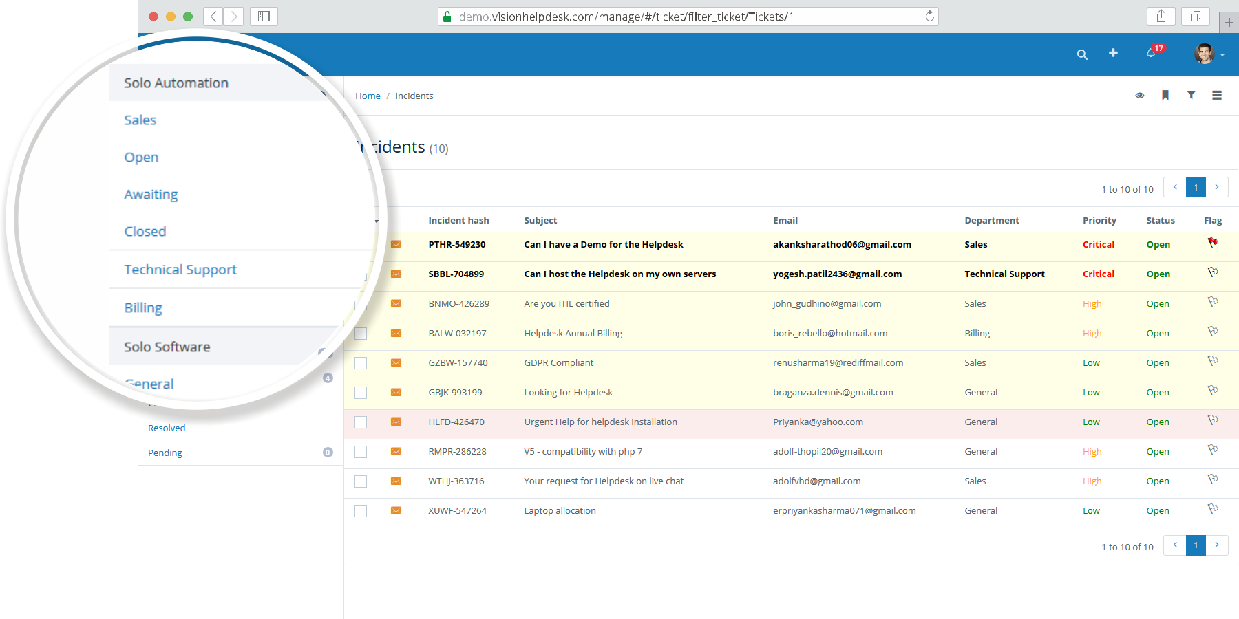 Satellite Help Desk Software Multi Company Help Desk Multi