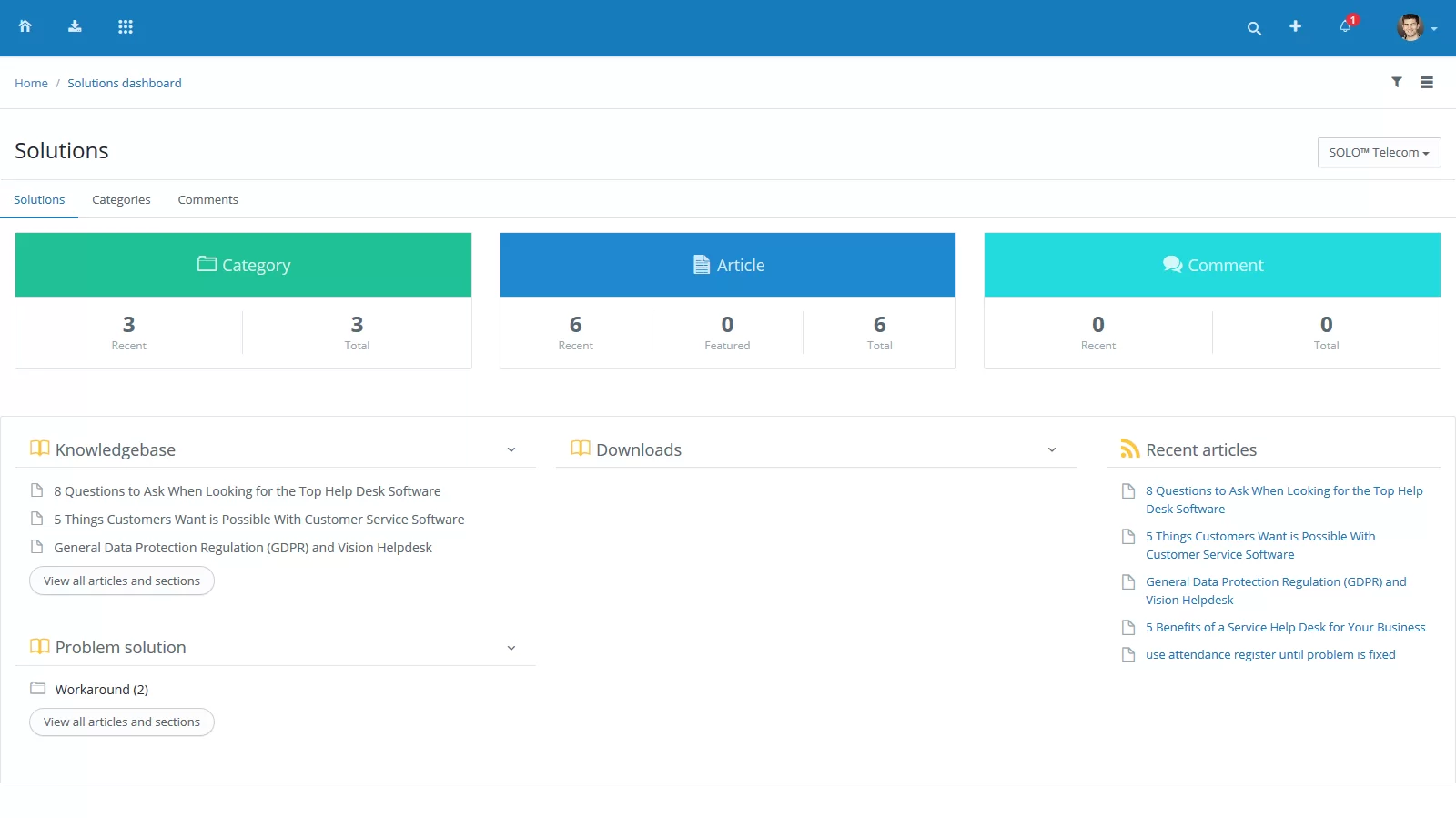 Knowledgebase Management Itil Itsm Service Desk Software