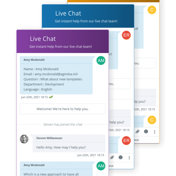 Live Chat Widget